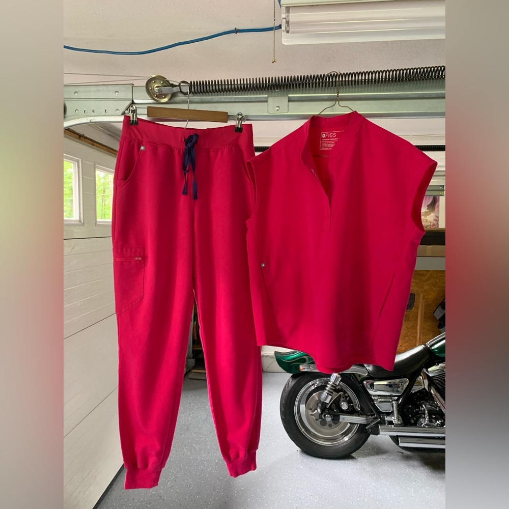 Pink Figs Scrubs